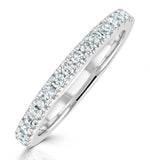 Elizabeth Matching Wedding Band 0.45ct G/si Diamond In Platinum