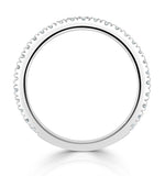 Reina Matching Wedding Band 0.35ct G/si Diamond In Platinum