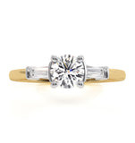 Isadora Gia Diamond Engagement Ring 18ky 0.65ct G/si1