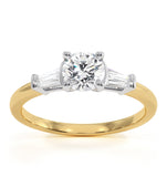 Isadora Gia Diamond Engagement Ring 18ky 0.65ct G/si1