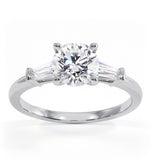 Isadora Gia Diamond Engagement Ring Platinum 1.10ct G/si1