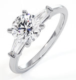 Isadora Gia Diamond Engagement Ring Platinum 1.25ct G/vs1