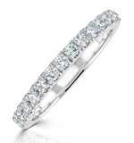 Meghan Matching Wedding Band 0.30ct G/si Diamond In 18k White Gold