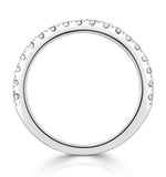 Anastasia Matching Wedding Band 0.40ct G/si Diamond In 18k White Gold