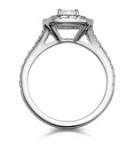 Anastasia Gia Diamond Halo Engagement Ring In Platinum 1.30ct G/si2