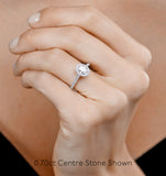 Georgina Gia Oval Diamond Halo Engagement Ring 18k Gold 1.55ct G/vs2