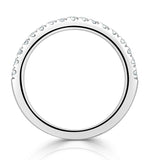 Beatrice Matching Wedding Band 0.30ct G/si Diamond In 18k White Gold