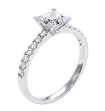 Katerina Gia Princess Diamond Engagement Ring Platinum 1.50ct G/si2