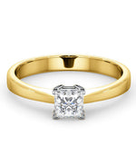 Certified Lauren 18k Gold Diamond Engagement Ring 0.50ct-f-g/vs