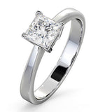 Certified Lauren Platinum Diamond Engagement Ring 0.75ct-f-g/vs