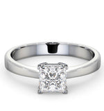 Certified Lauren Platinum Diamond Engagement Ring 0.75ct-f-g/vs