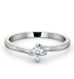Lily Certified Lab Diamond Engagement Ring 0.25ct G/vs1 Platinum