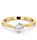 Lily Certified Lab Diamond Engagement Ring 0.25ct G/si1 18k Gold