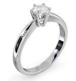 Certified 0.50ct Chloe High Platinum Engagement Ring E/vs1