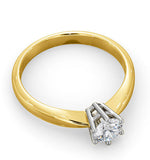 Certified 0.50ct Chloe High 18k Gold Engagement Ring G/si2