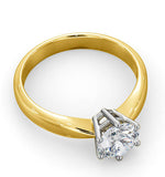 2 Carat Diamond Engagement Ring High Set Chloe Lab G/vs1 18k Gold