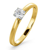 Engagement Ring Petra 0.33ct Lab Diamond G/vs In 18k Gold