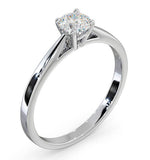 Engagement Ring Certified Petra 18k White Gold Diamond 0.50ct