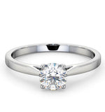 Engagement Ring Certified 0.70ct Petra Platinum E/vs1