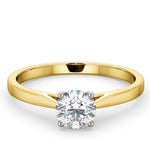 Engagement Ring Certified 0.70ct Petra 18k Gold  E/vs1