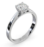 Engagement Ring Certified 0.90ct Petra 18k White Gold E/vs1