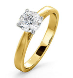 Engagement Ring Certified 1.00ct Petra 18k Gold  G/si2