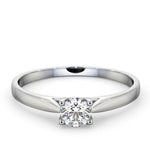 Engagement Ring Grace 0.33ct Lab Diamond H/si In 18k White Gold