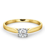 Engagement Ring Grace 0.33ct Lab Diamond H/si In 18k Gold