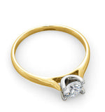 Certified 0.50ct Grace 18k Gold Engagement Ring G/si2