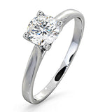 Certified 0.70ct Grace 18k White Gold Engagement Ring G/si2