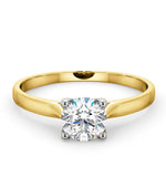 Certified 0.70ct Grace 18k Gold Engagement Ring E/vs1
