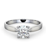 Certified 0.90ct Grace Platinum Engagement Ring E/vs2