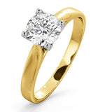 Certified 0.90ct Grace 18k Gold Engagement Ring G/si2