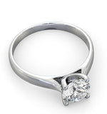 1.50ct Diamond Engagement Ring Grace Lab H/si1 Igi Certified Platinum