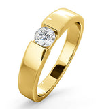 Certified Jessica 18k Gold Diamond Engagement Ring 0.33ct