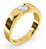 Certified Jessica 18k Gold Diamond Engagement Ring 0.50ct