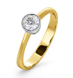 Diamond Engagement Ring - Round Emily 0.33ct 18k Gold