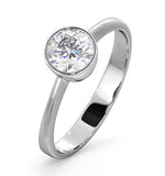 Emily Engagement Ring 0.75ct In 18k White Gold
