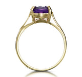 Amethyst 2.25ct 9k Gold Ring