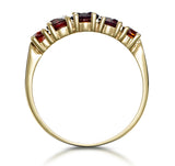 Garnet Ring 9k Yellow Gold Item A3790