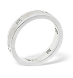 Lauren 6 Stone Platinum Diamond Wedding Ring 0.28ct H/si