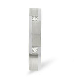Lauren  0.28ct H/si Diamond And White Gold Wedding Ring