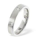 Lauren 6 Stone Platinum Diamond Wedding Ring 0.28ct H/si