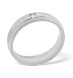 Lauren Platinum Diamond Wedding Ring 0.08ct G/vs