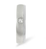 Lauren Platinum Diamond Wedding Ring 0.08ct H/si