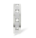 Lauren 4 Stone Platinum Diamond Wedding Ring 0.35ct H/si