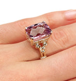 Amethyst 8.3ct 9k Gold Ring