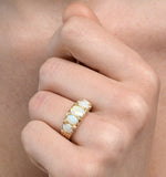 Opal 1.29ct 9k Yellow Gold Ring