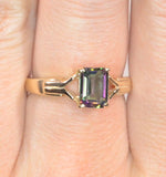 Mystic Topaz 1.20ct 9k Yellow Gold Ring