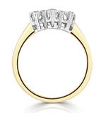 Emily 18k Gold 3 Stone Diamond Ring 0.33ct